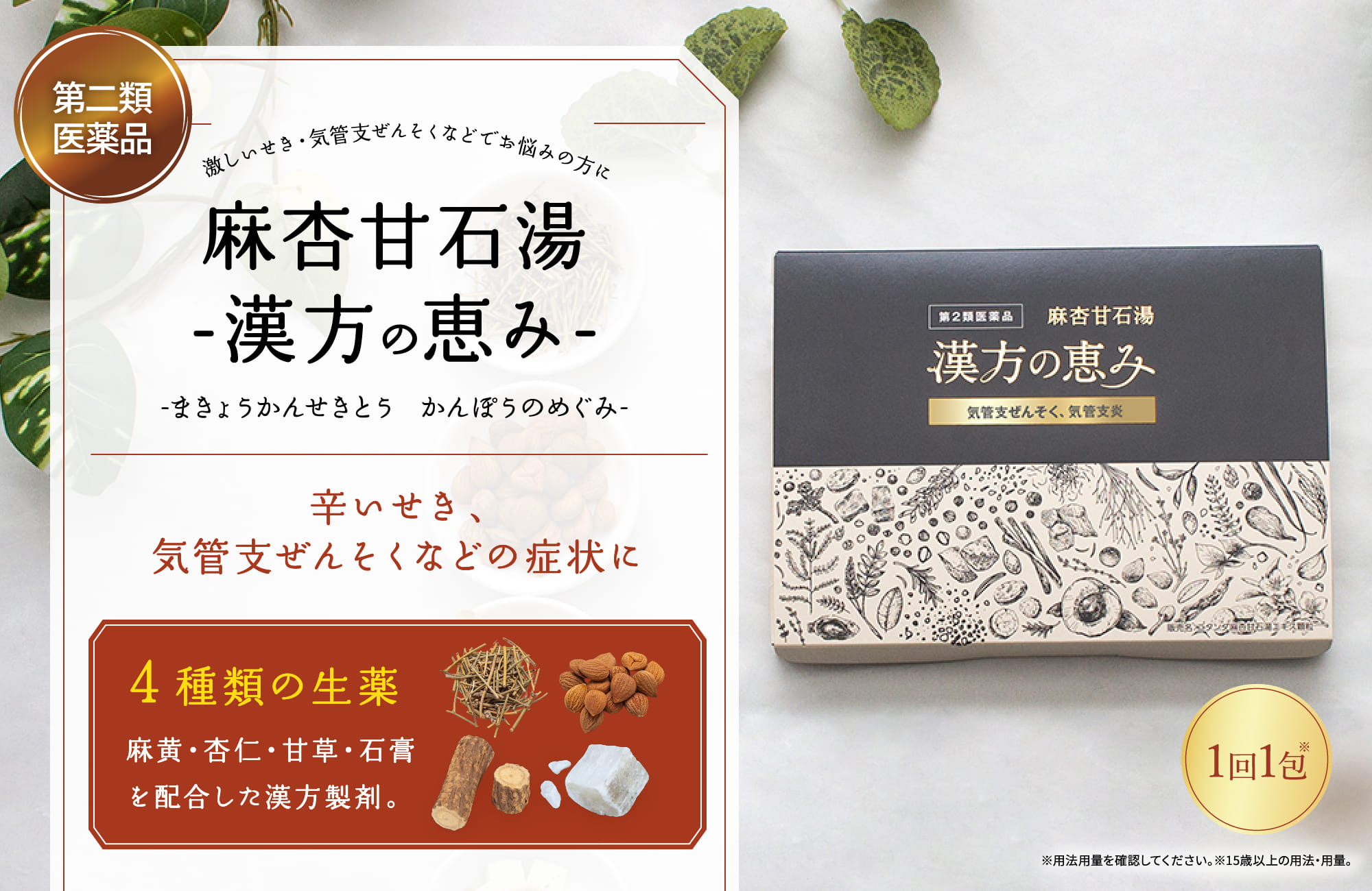 麻杏甘石湯-漢方の恵み-